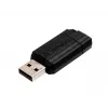 Verbatim PinStripe - memoria USB 128 GB - negro