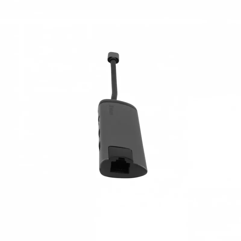 Verbatim 49141 dock/replicador de puertos para portátil USB 3.2 Gen 1 (3.1 Gen 1) Type-C negro, plata