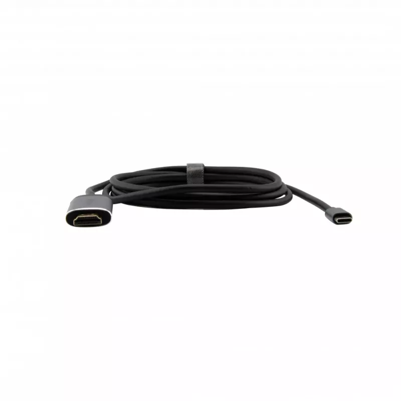 Verbatim 49144 adaptador de cable de vídeo 1,5 m USB Type-C HDMI negro, plata