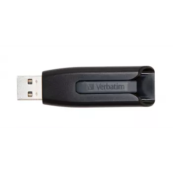Verbatim V3 - memoria USB 3.0 256 GB - negro, 256 GB, USB Type-A, 3.2 Gen 1 (3.1 Gen 1), extraíble, 10 g, negro