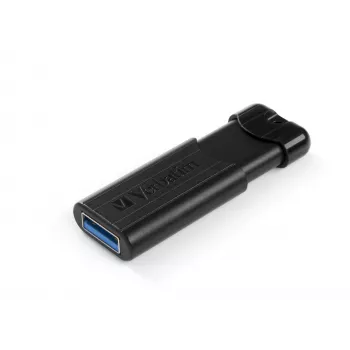 Verbatim PinStripe 3.0 - memoria USB 3.0 32 GB – negro, 32 GB, USB Type-A, 3.2 Gen 1 (3.1 Gen 1), extraíble, 7 g, negro