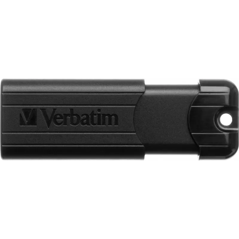 Verbatim PinStripe 3.0 - memoria USB 3.0 256 GB – negro, 256 GB, USB Type-A, 3.2 Gen 1 (3.1 Gen 1), extraíble, 7 g, negro