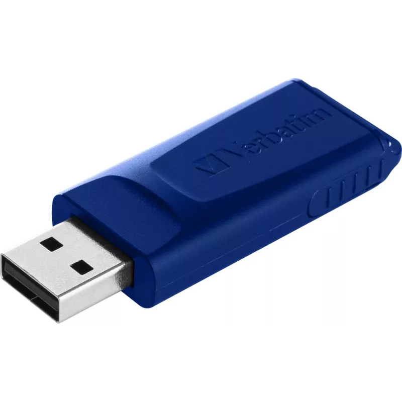 Verbatim Slider – memoria USB – 2x32 GB – azul/rojo, 32 GB, USB Type-A, 2.0, extraíble, 8 g, azul, rojo