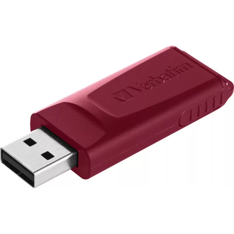 Verbatim Slider – memoria USB – 2x32 GB – azul/rojo, 32 GB, USB Type-A, 2.0, extraíble, 8 g, azul, rojo