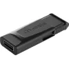 Verbatim Slider - memoria USB 128 GB - negro, 128 GB, 2.0, extraíble, 8 g, negro