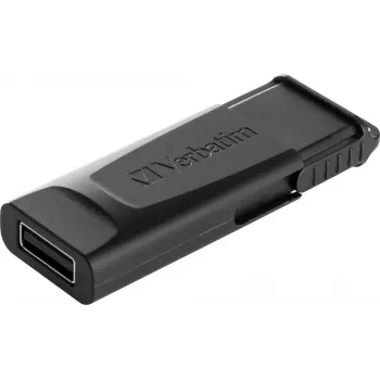 Verbatim Slider - memoria USB 128 GB - negro, 128 GB, 2.0, extraíble, 8 g, negro