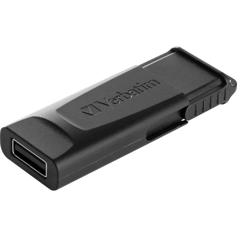 Verbatim Slider - memoria USB 128 GB - negro, 128 GB, 2.0, extraíble, 8 g, negro