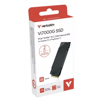 Verbatim Vi7000G PCIe NVMe M.2 SSD 2 TB – La solución definitiva para gaming