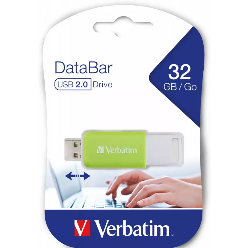Verbatim V DataBar memoria USB 32 GB USB Type-A 2.0 verde