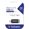 Verbatim Store 'n' Go unidad flash USB 32 GB USB Type-C 3.2 Gen 1 (3.1 Gen 1) negro