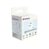 Verbatim 49541 adaptador de enchufe universal tipo E/F híbrido blanco