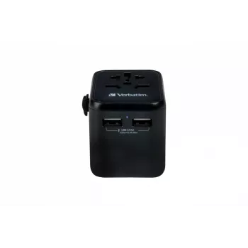 Verbatim 49543 adaptador de corriente universal negro