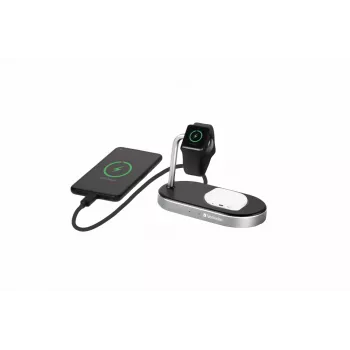 Verbatim WCS-02 universal negro USB carga inalámbrica carga rápida interior