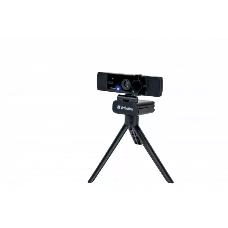 Verbatim 49580 webcam 3840 x 2160 píxeles USB 2.0 negro