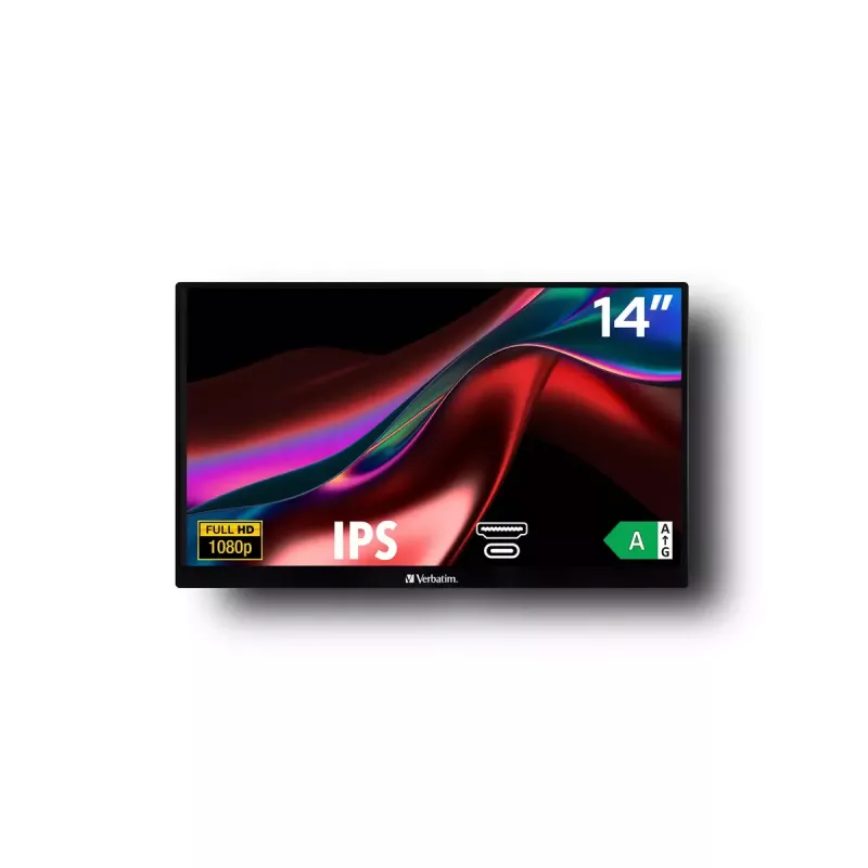 Verbatim 49590 monitor de ordenador 35,6 cm (14