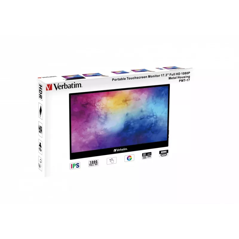 Verbatim 49593 monitor de ordenador 43,9 cm (17,3