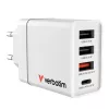 Verbatim 49700 universal blanco AC cargador de carga rápida para interior