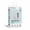 Verbatim 49700 universal blanco AC cargador de carga rápida para interior
