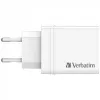 Verbatim 49700 universal blanco AC cargador de carga rápida para interior