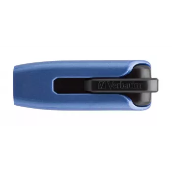 Verbatim V3 MAX - unidad USB 3.0 32 GB - azul, 32 GB, USB Type-A, 3.2 Gen 1 (3.1 Gen 1), 175 MB/s, Slide, azul