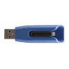 Verbatim V3 MAX - unidad USB 3.0 32 GB - azul, 32 GB, USB Type-A, 3.2 Gen 1 (3.1 Gen 1), 175 MB/s, Slide, azul