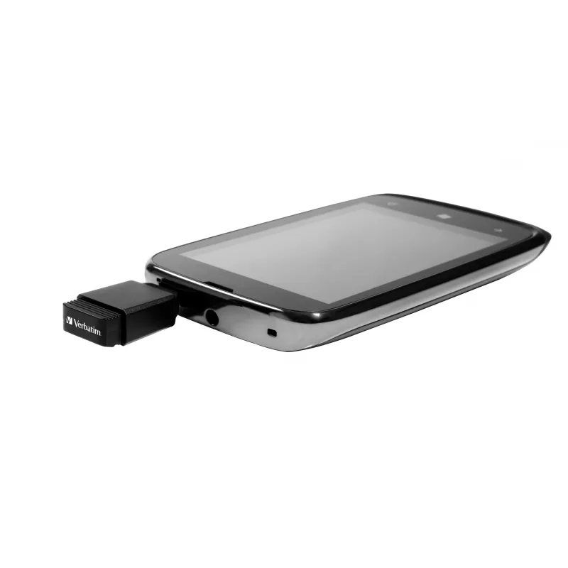 Verbatim Nano - unidad USB 2.0 con adaptador Micro USB 32 GB - negro