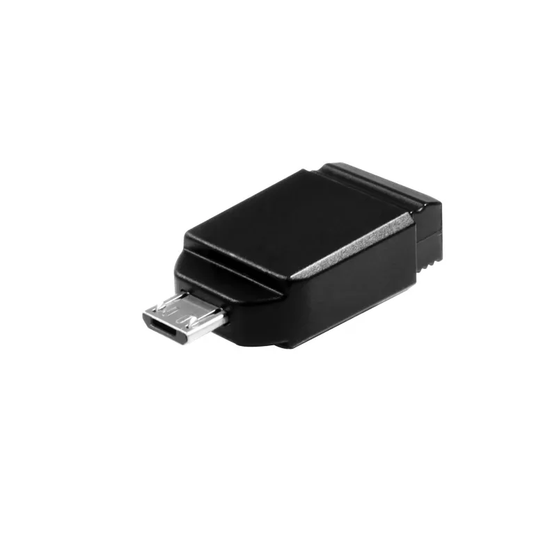 Verbatim Nano - unidad USB 2.0 con adaptador Micro USB 32 GB - negro