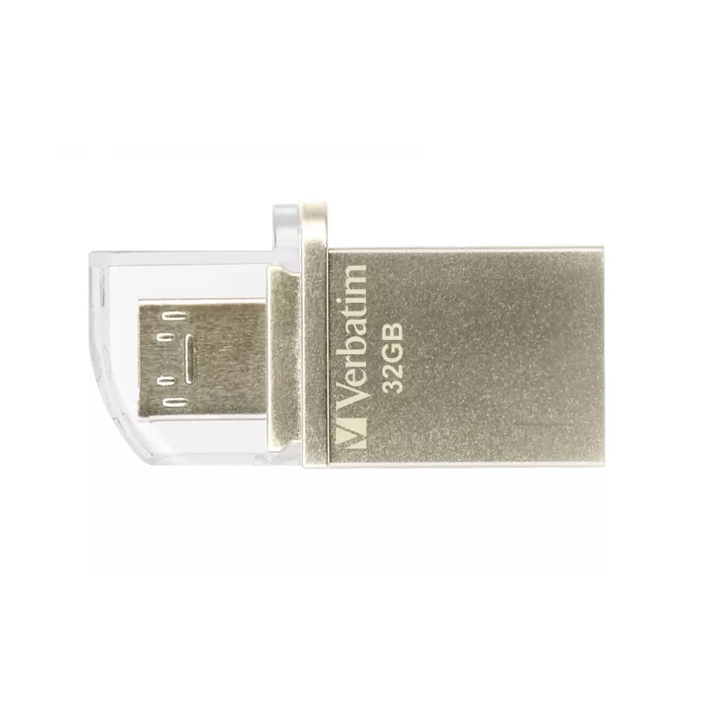 Verbatim Store 'n' Go OTG memoria USB Micro 32 GB USB Type-A / Micro-USB 3.2 Gen 1 (3.1 Gen 1) plata