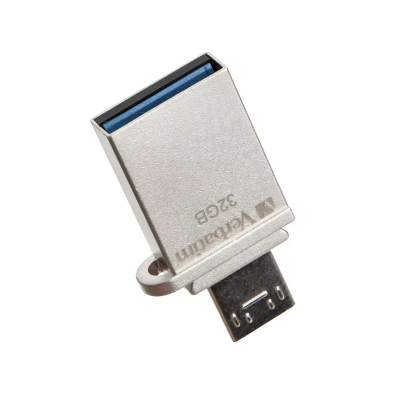 Verbatim Store 'n' Go OTG memoria USB Micro 32 GB USB Type-A / Micro-USB 3.2 Gen 1 (3.1 Gen 1) plata