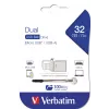 Verbatim Store 'n' Go OTG memoria USB Micro 32 GB USB Type-A / Micro-USB 3.2 Gen 1 (3.1 Gen 1) plata