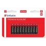Verbatim pilas alcalinas AAA, 1,5V, 10 uds. Verbatim negro / V49874