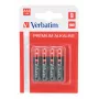 Verbatim AAA 4 blíster de pilas alcalinas, pila desechable, AAA, alcalina, 1,5 V, 4 uds., multicolor