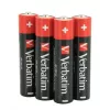 Verbatim AAA 4 blíster de pilas alcalinas, pila desechable, AAA, alcalina, 1,5 V, 4 uds., multicolor