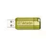 Verbatim PinStripe 3.0 – unidad USB 3.0 32 GB – verde eucalipto