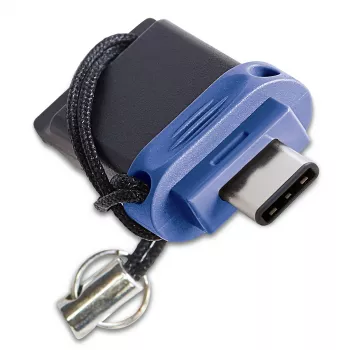 Verbatim Dual - unidad USB 3.0 32 GB - USB-C / USB-A - azul