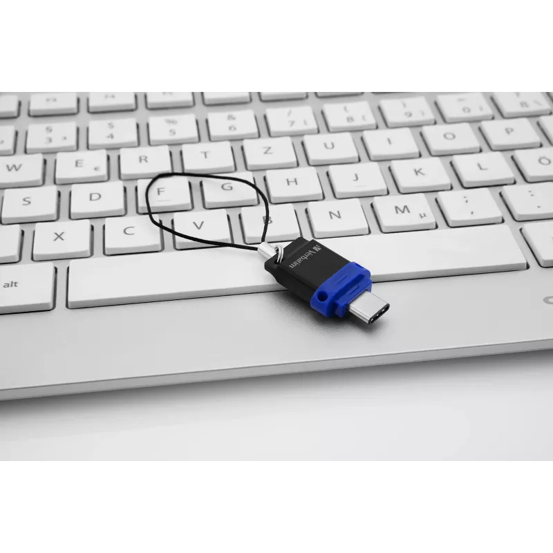 Verbatim Dual - unidad USB 3.0 32 GB - USB-C / USB-A - azul