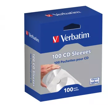 Verbatim fundas para CD (papel) pack de 100