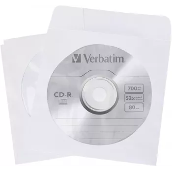 Verbatim fundas para CD (papel) pack de 100