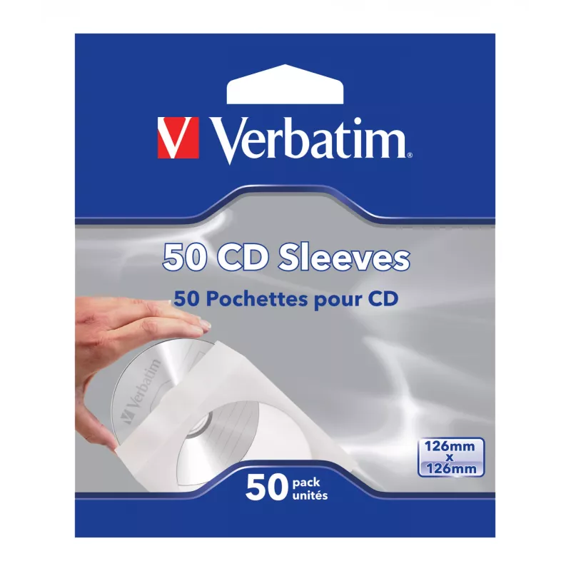 Verbatim fundas para CD pack de 50