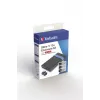 Verbatim Store'N'Go kit de carcasa HDD/SSD negra, azul 2,5