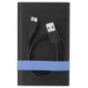 Verbatim Store'N'Go kit de carcasa HDD/SSD negra, azul 2,5