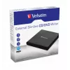 Verbatim External Slimline grabadora de CD/DVD unidad óptica DVD±RW negra