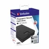 Verbatim Fingerprint Secure Disco duro portátil 2TB, 2 TB, 3.2 Gen 1 (3.1 Gen 1), Negro