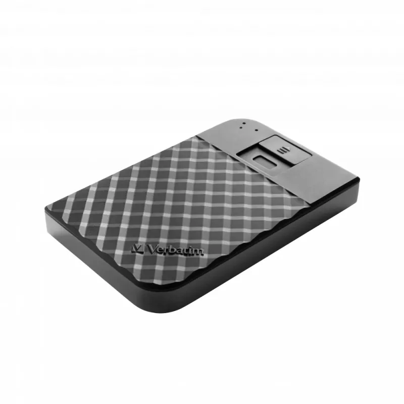 Verbatim Fingerprint Secure Disco duro portátil 2TB, 2 TB, 3.2 Gen 1 (3.1 Gen 1), Negro