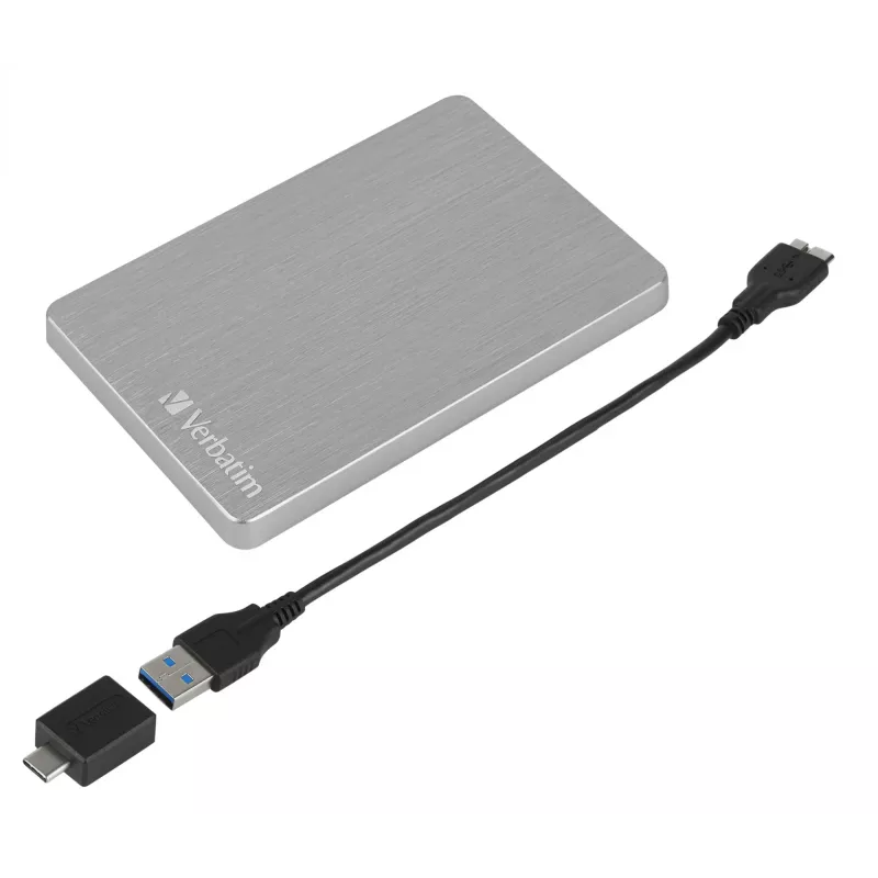 Verbatim Store 'n' Go ALU disco duro portátil ultrafino 1 TB plata