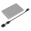 Verbatim Store 'n' Go ALU disco duro portátil ultrafino 2 TB plata