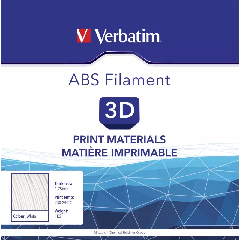 Verbatim filamento ABS, 1 ud., 1 kg