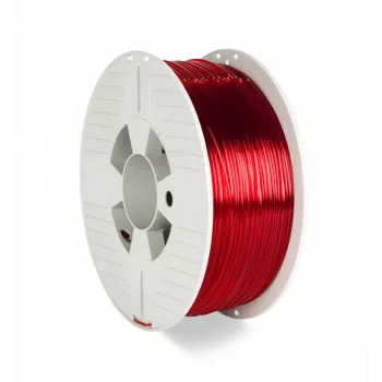 Verbatim 55054 material de impresión 3D tereftalato de polietilenglicol (PETG) rojo, transparente 1 kg