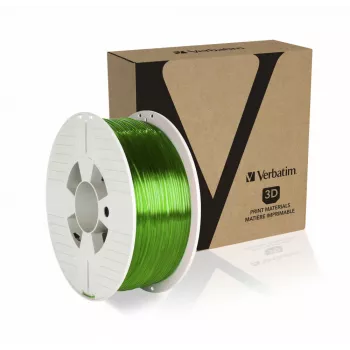 Verbatim 55057 material de impresión 3D tereftalato de polietilenglicol (PETG) verde, transparente 1 kg