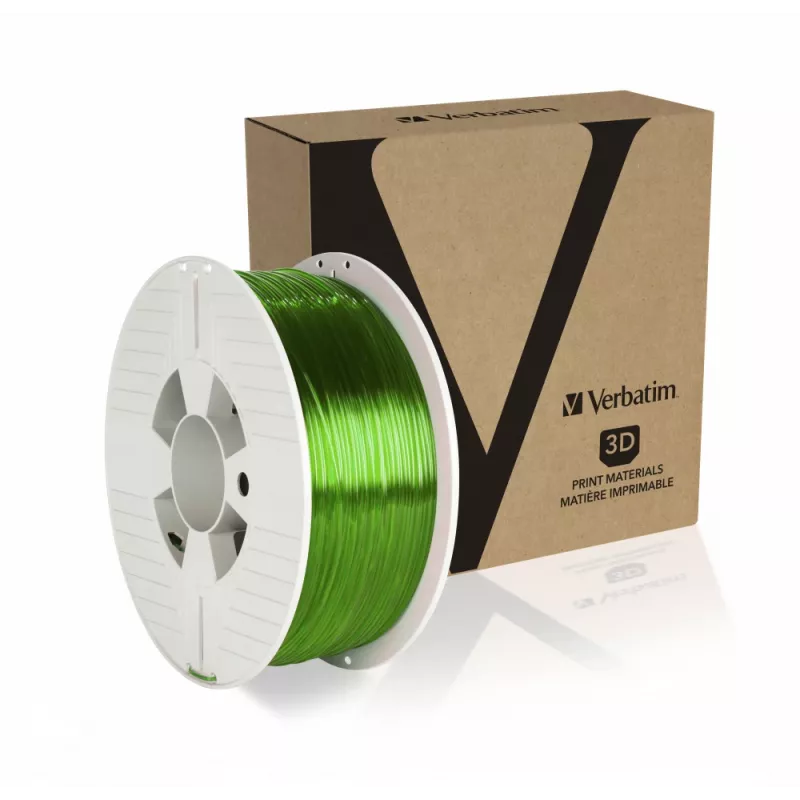 Verbatim 55057 material de impresión 3D tereftalato de polietilenglicol (PETG) verde, transparente 1 kg